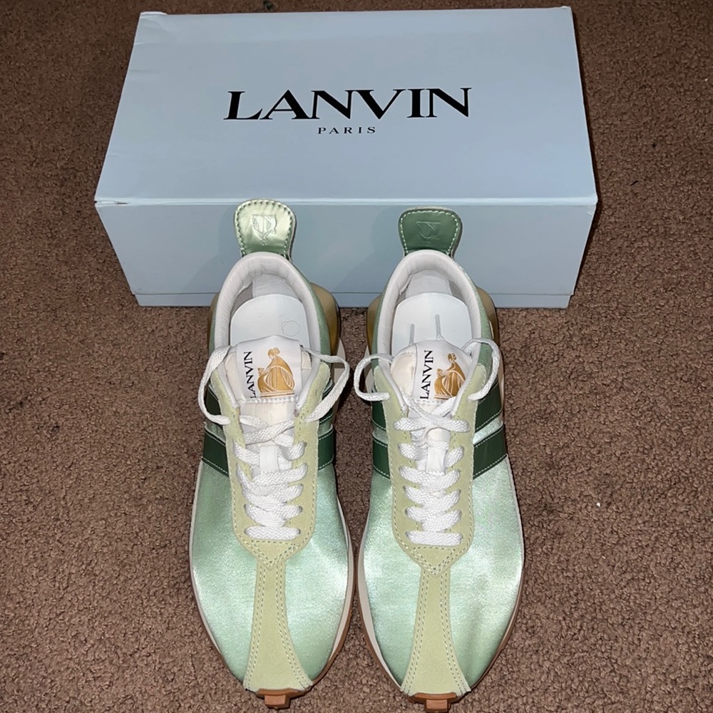 COPY - Mint green Lanvin sneakers